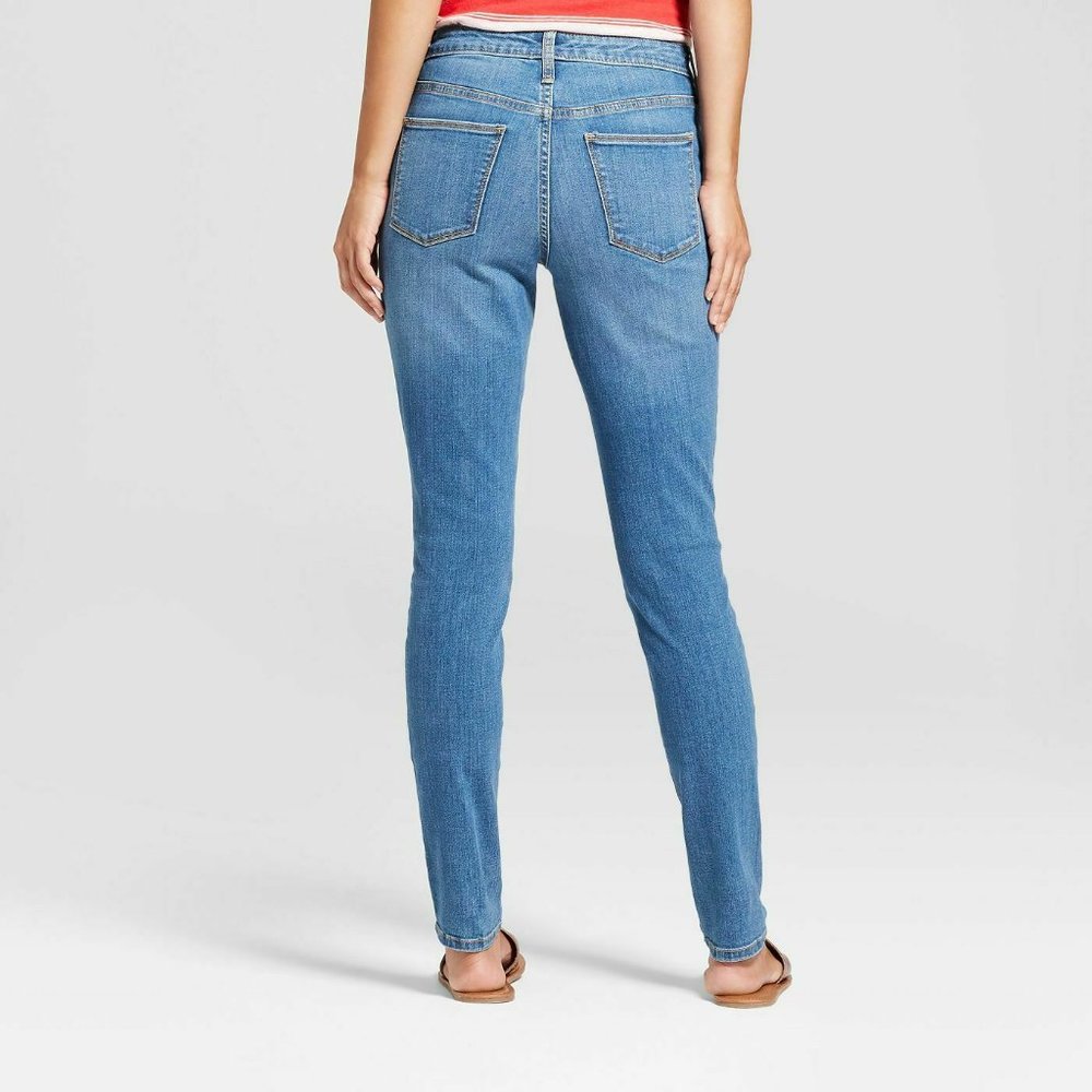 Universal Thread High-Rise Skinny Jeans Button Fly - Picture 2 of 3